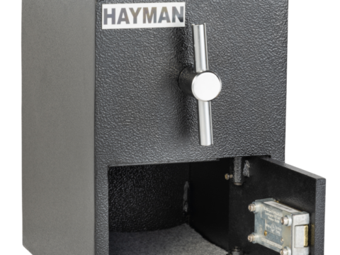 CV H13 K — Hayman CashVault Safe — door open