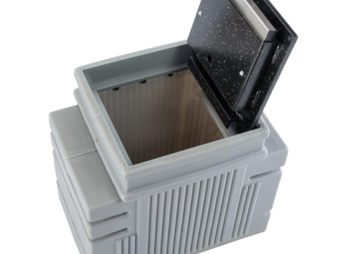 FS 4000 B C — Hayman In-Floor Safe — door open