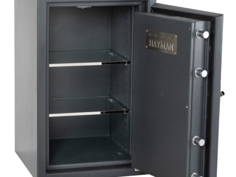 MVEX 3516 E — Hayman MagnaVault EX Safe — door open