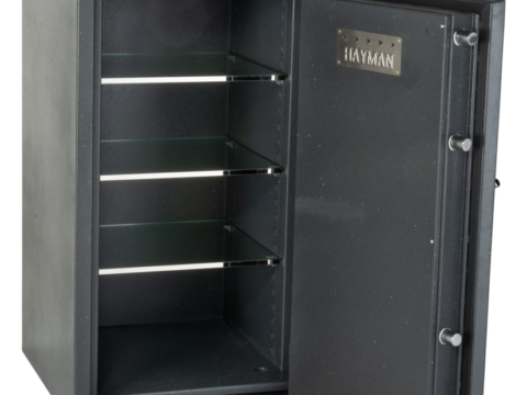 MVEX 4020 E — Hayman MagnaVault EX Safe — door open
