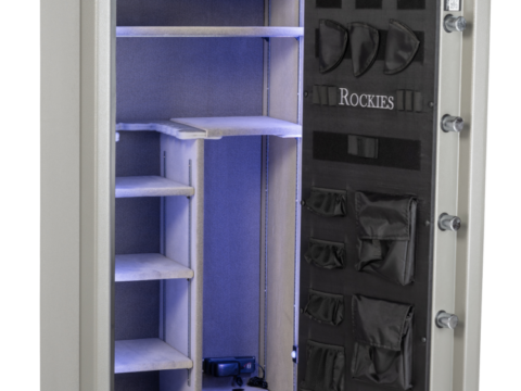RK 5930 E — Hayman Rockies Safe — door open