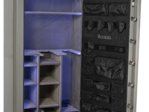 RK 7242 E — Hayman Rockies Safe — door open