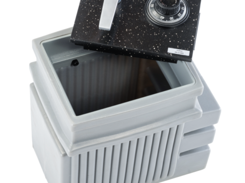 S 1200B C — Hayman In-Floor Safe — door open